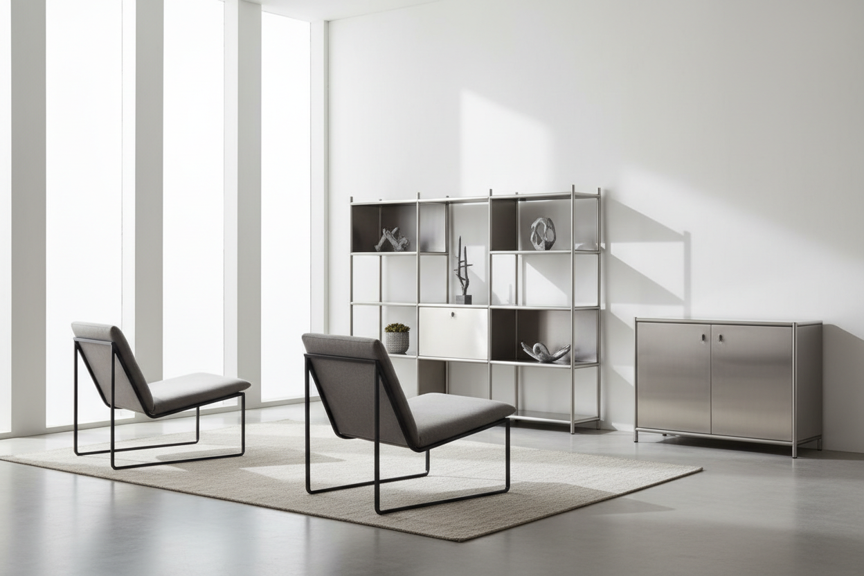 How Steel Furniture Is Transforming Modern Living and Industrial Spaces