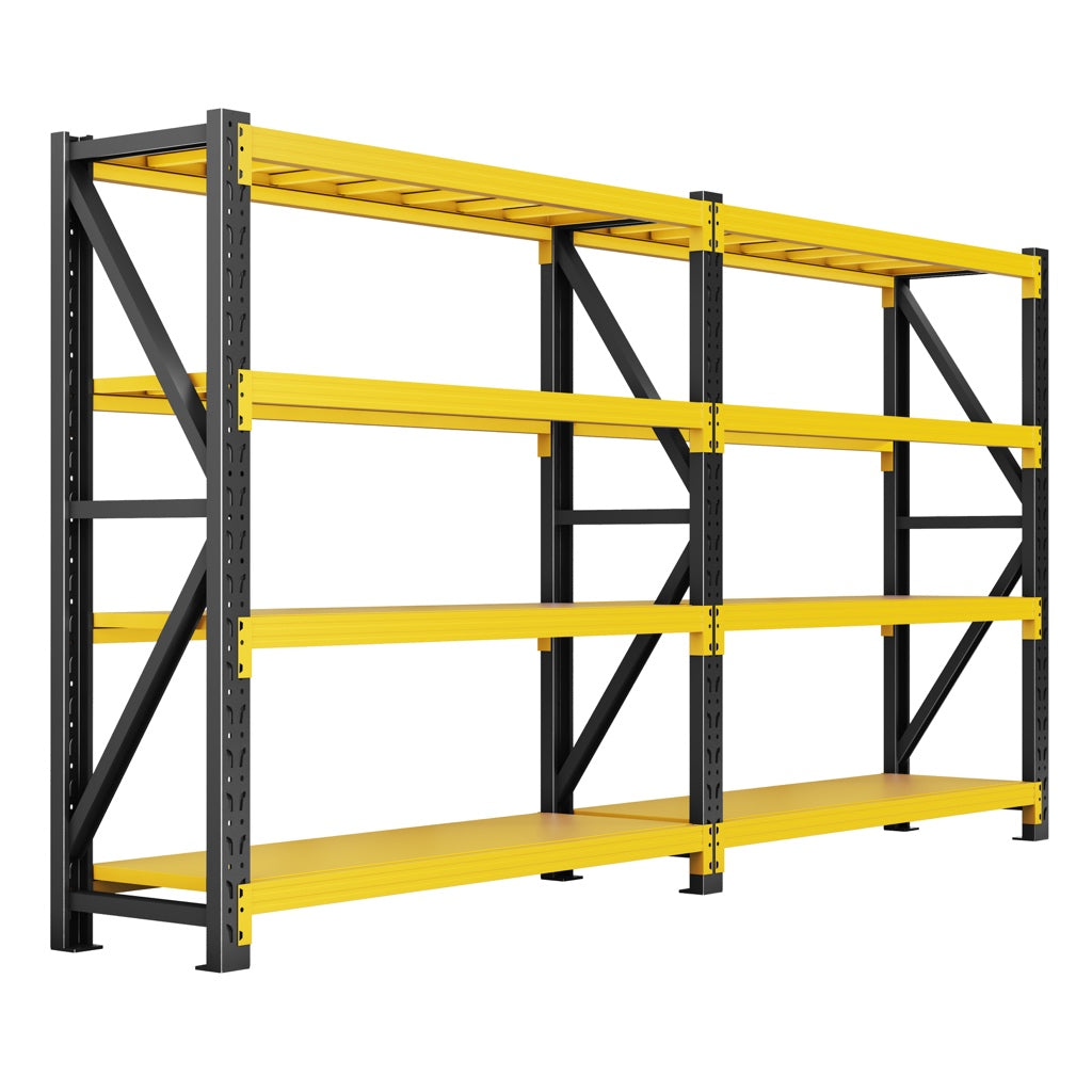 Heavy-Duty Industrial Steel Shelving Unit | 500KG Load Capacity | Modular & Fully Customizable Warehouse Storage Rack
