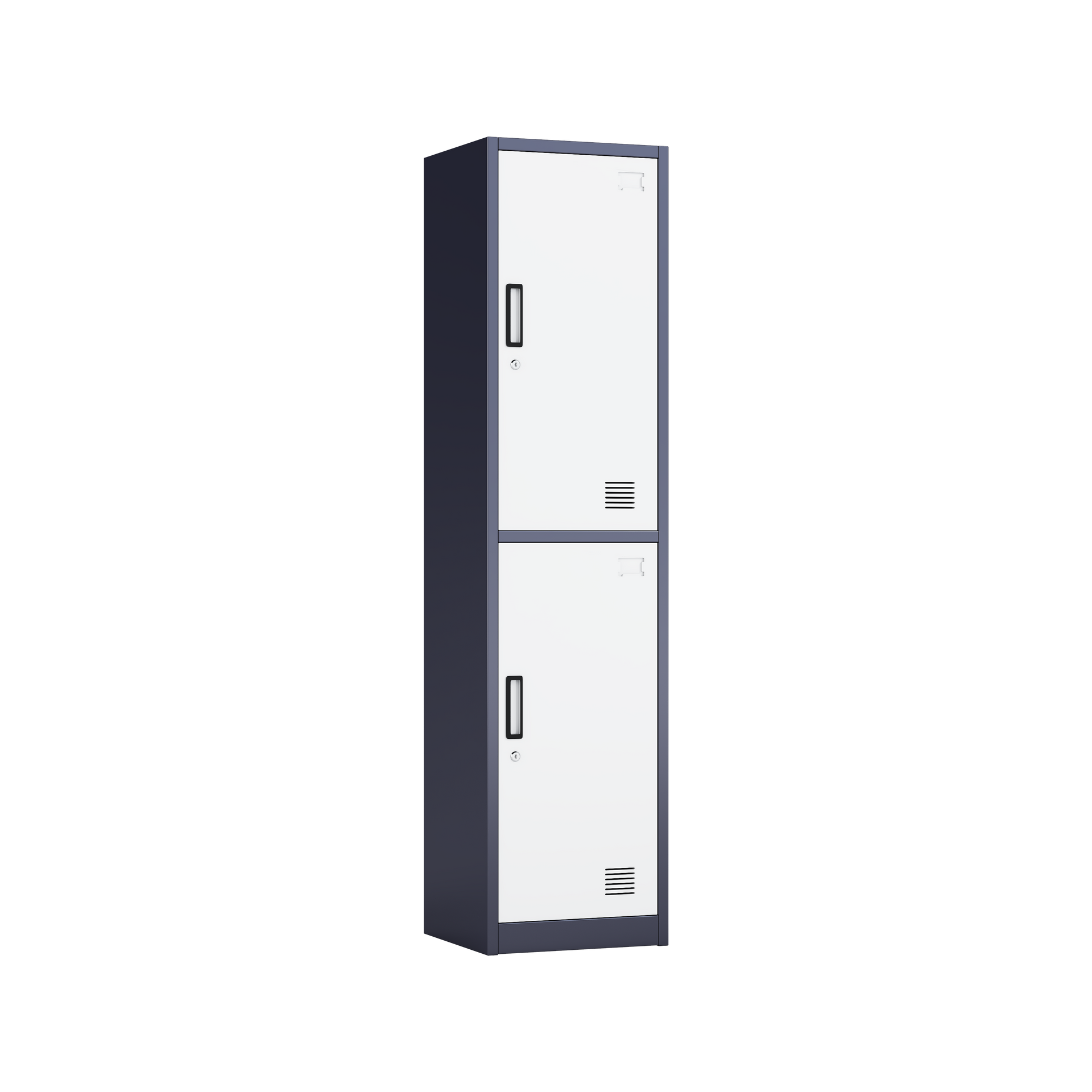 2-Tier Metal Steel Locker Cabinet with Individual Locks – Pulage 2-Tier Metal Steel Locker Cabinet with Individual Locks – Pulage