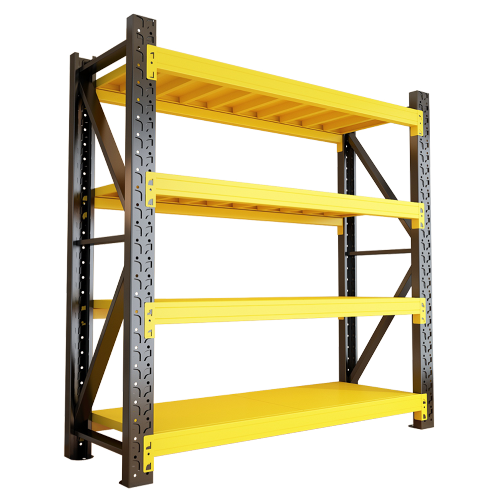 Heavy-Duty Industrial Steel Shelving Unit | 500KG Load Capacity | Modular & Fully Customizable Warehouse Storage Rack