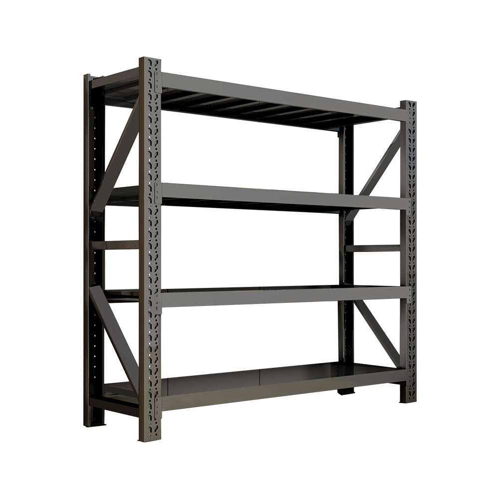 Premium Heavy-Duty Steel Storage Rack | Modular Industrial Shelving Unit (Customizable Size & Color) | Starter & Add-On System